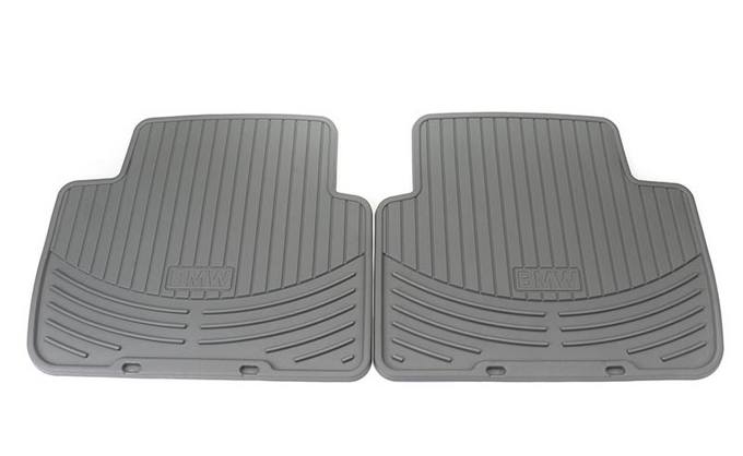 BMW Floor Mat Set - Rear (All-Weather) (Gray) 82550138290